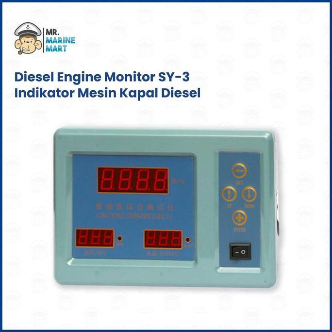 TERBARU - Diesel Engine Monitor SY-3 Indikator Mesin Diesel Kapal