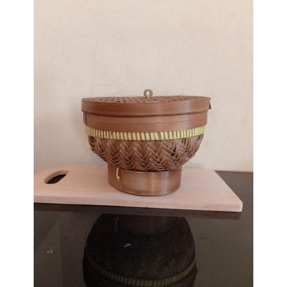 Wakul Bambu + Tutup Wakul Nasi Bambu Wakul Tradisional Ready Supplier
