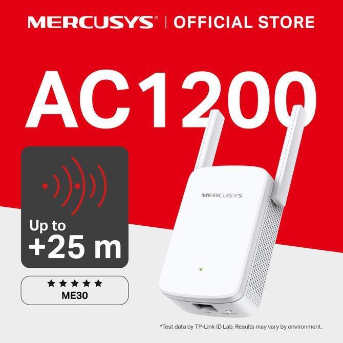 Collegare- Mercusys Me30 Wifi Extender Ac1200 Snal Amplifier Wifi Amplifier Wif