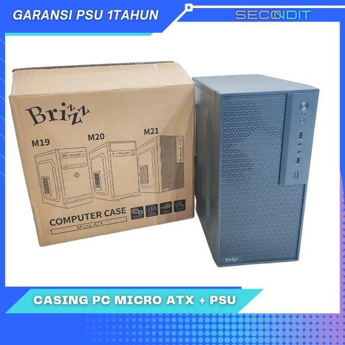 UVASSBALLAH - CASING PC MINI MICRO ATX PSU 500W CASING KOMPUTER STANDART