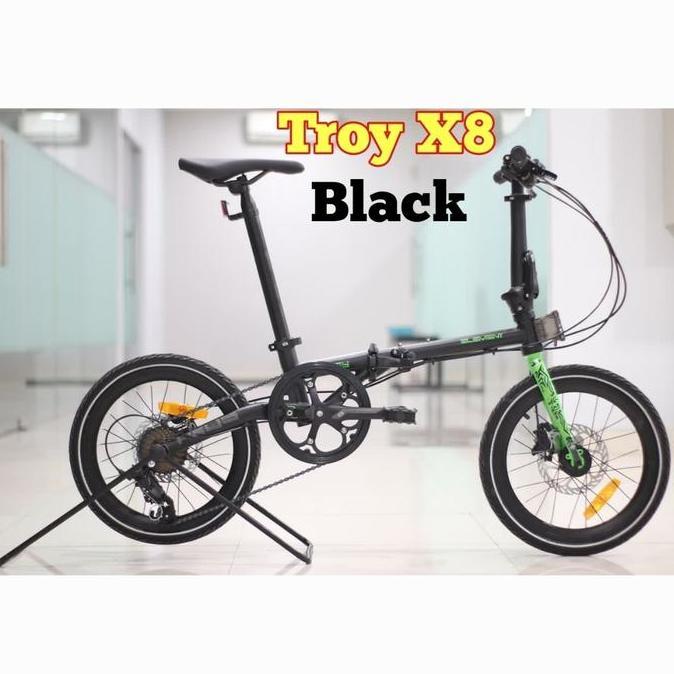 jiwana.shop / Sepeda Lipat Element Troy X8 8speed Diskon