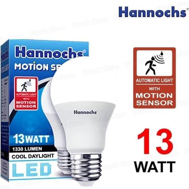 Zaito- Lampu Sensor Gerak Hannoch 13W Motion Sensor 13 Tt
