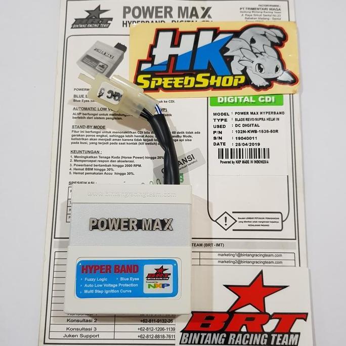 CDI BRT POWER MAX HYPERBAND - BLADE/REVO ABSOLUTE