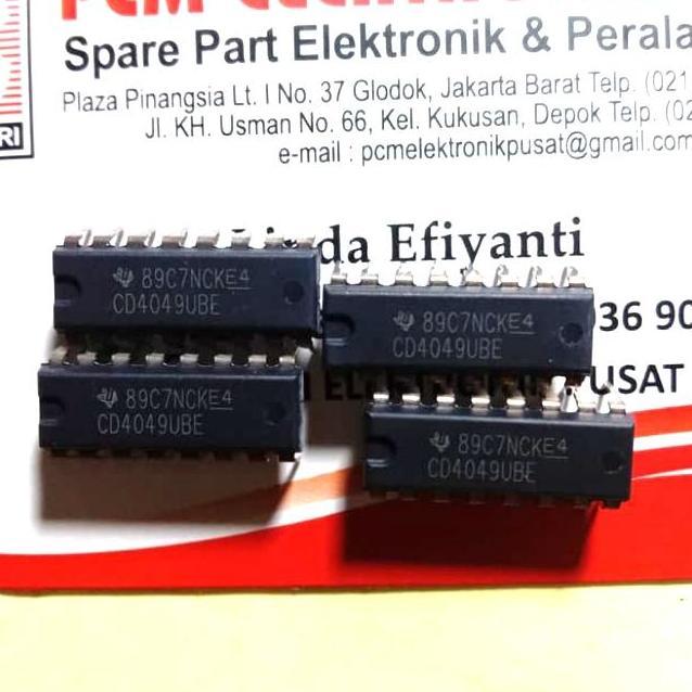IC 4049 CD4049UBE CD4049 CD 4049UBE D'90