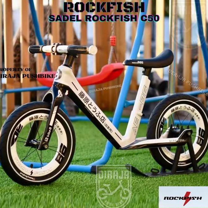 cleoncuan / Sadel Rockfish C50 Balance Bike Race Pushbike Balance Bike Race Upgrade Sepeda Outdoor D