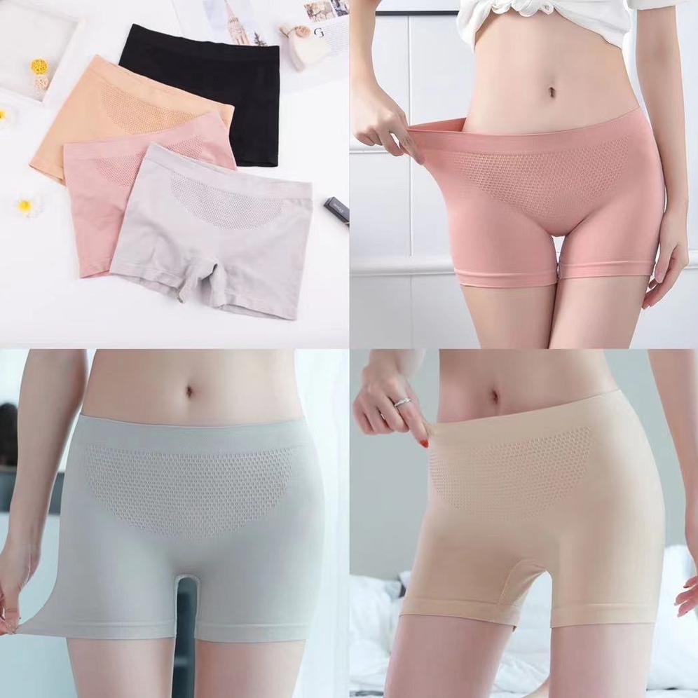 HEMAT Celana Dalam CD Wanita Seamless Model Boxer Sexy Pakaian Dalam Anti Bakteri