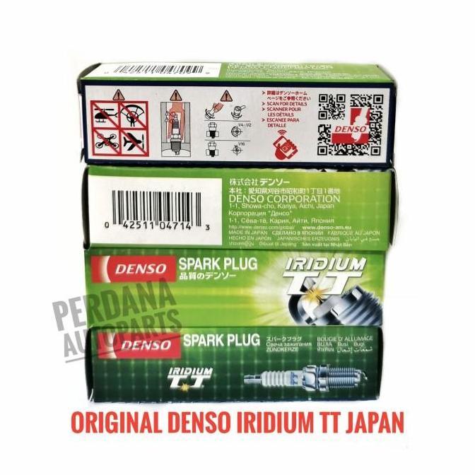 Busi DENSO Iridium TT IXEH20ETT cross FXE20HE11 Orinal Made in Japan