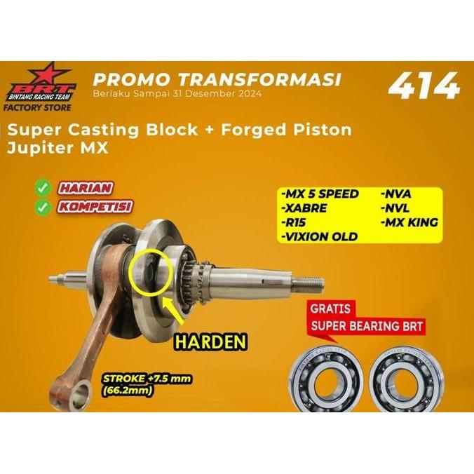 KRUK AS BRT WR 155 MX KING MX NEW MX 5Speed NVL NVA VIXION R15 XABRE