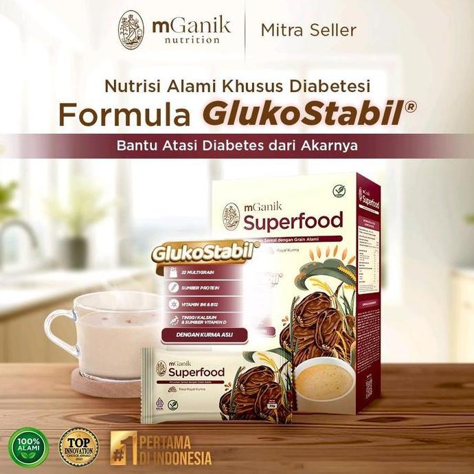 Mganik Diabetes Metafiber Superfood