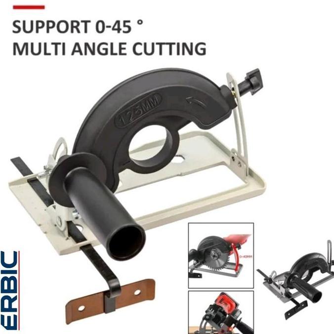Clamme- Stand Gerinda Dudukan Gerinda Tangan Circular Saw Adapter Gerinda
