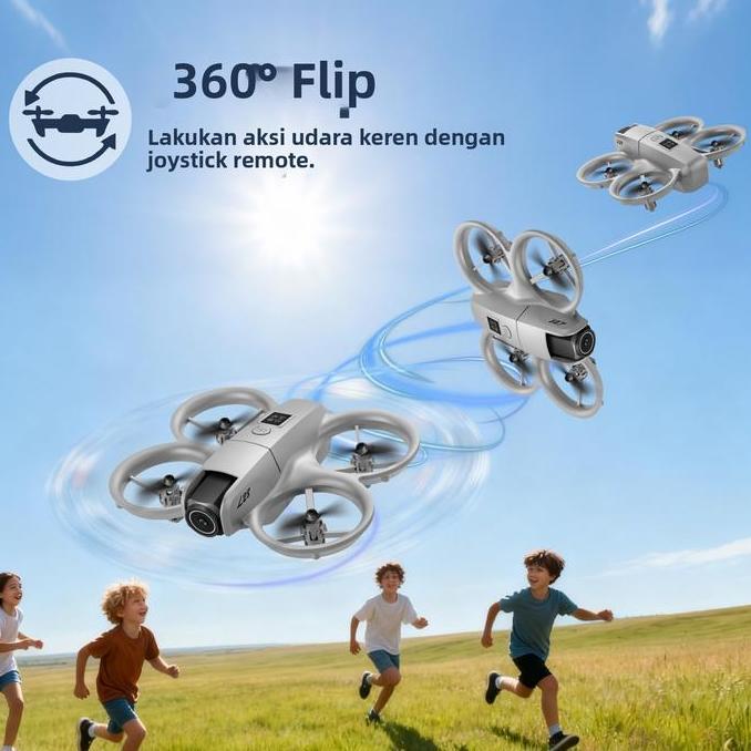 TERBARU - Fotografi Udara dengan Dual Lens Kamera Drone Camera Drone Pemula untukLatihan Penerbangan