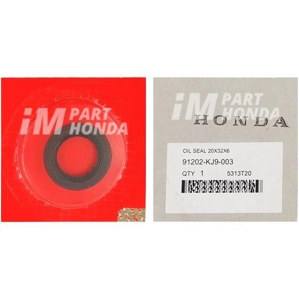 91202-KJ9-003 OIL SEAL SIL 20X32X6 AS PULY PULLEY MATIC COCOK UNTUK BEAT SCOOPY SPACY VARIO 110 125 