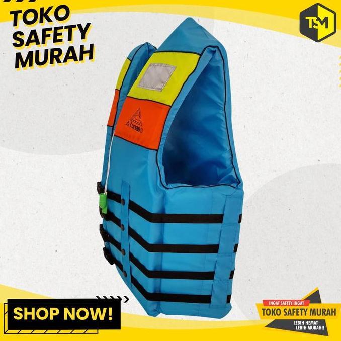 BAJU PELAMPUNG ATUNAS TURKISH TOSCA / LIFE VEST / LIFE JACKET ANAK DEWASA