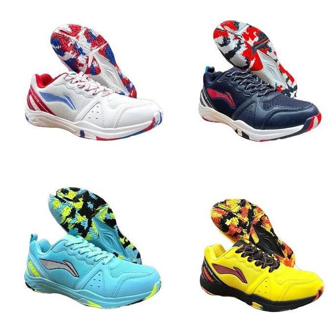 Li-Ning Sepatu Bulutangkis Lining Aero Flow Original Dengan Size Chart 37-45 Cocok Untuk Aktivitas B
