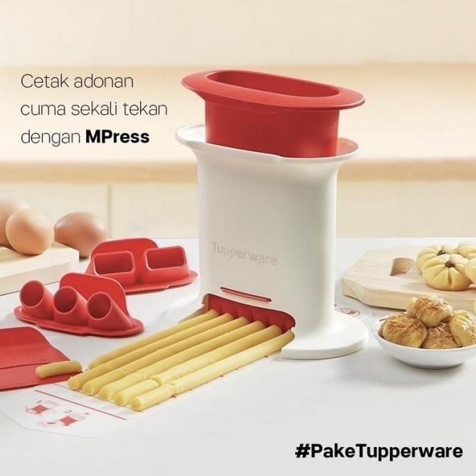 TERBARU - Tupperware MPress Container Cetakan kue