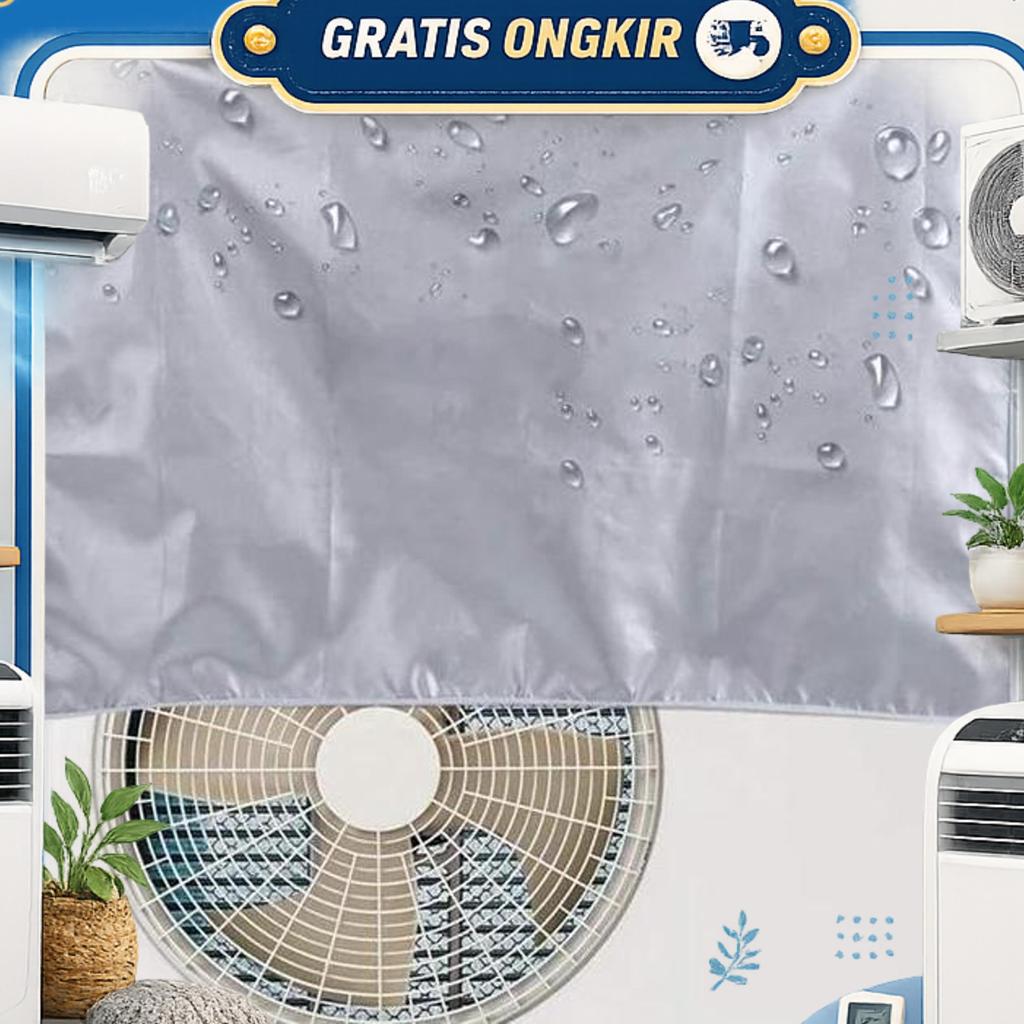 Cover Ac Outdoor Tahan Air Cover Pelindung Ac Anti Debu Penutup Ac Outdoor Ac Outdoor Cover