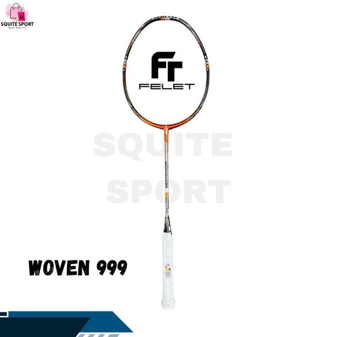 Raket Felet Woven 999 Woven 8000 Woven 3K Fence Original 38 Lbs Badminton