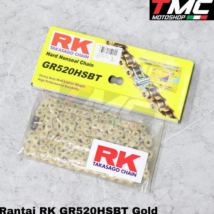 Rantai Rk Takasago Chain 520 Hsbt Zx25R Ninja250 Cbr250Rr Mt25 R25