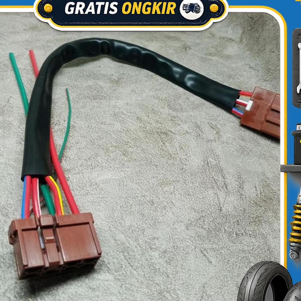 Soket Kabel Ecu Ecm Acg Honda Beat Fi Esp Street Scoopy Esp Original