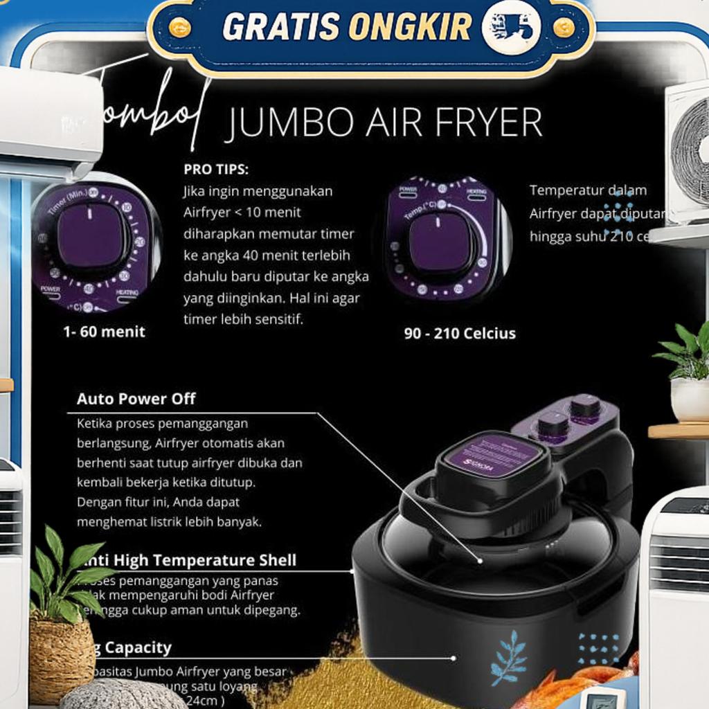 Jumbo Airfryer Signora Id Official Store