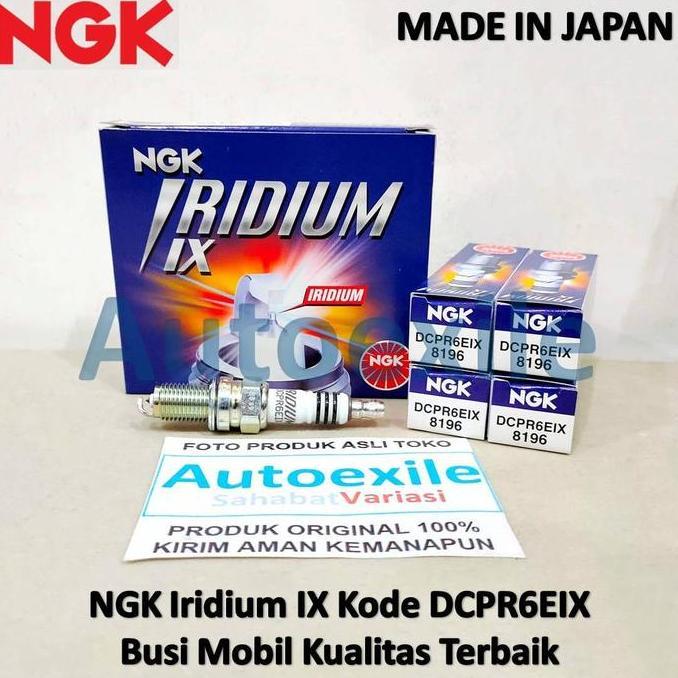 Busi Mobil Asli Ngk Iridium Ix Dcpr6Eix Original Car Spark Plugs All New Ertiga Baleno Carry Pickup 