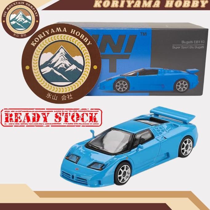 noelcuan.id / Mini GT 890 1:64 Bugatti EB110 Super Sport Blu Bugatti MiniGT Diskon