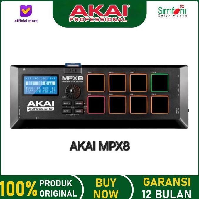 AKAI MPX8 / MPX-8 Pad Controller