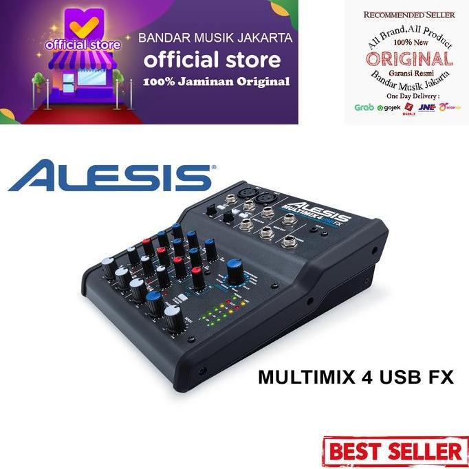 ALESIS MULTIMIX 4 USB FX MIXER