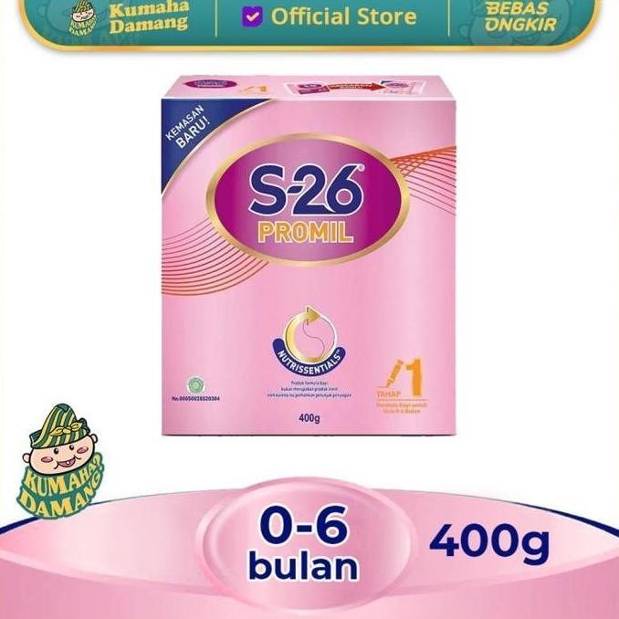 Weee- S-26 Promil Reguler Tahap 1 400 Gram S26
