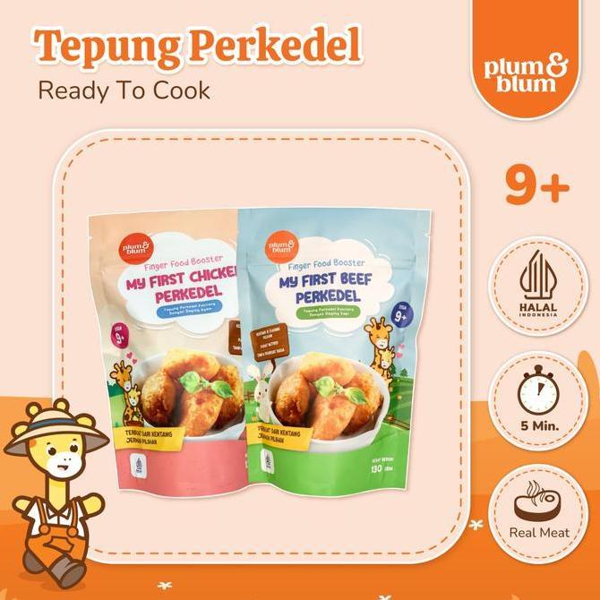 Weee- Perkedel Kentang Instant Siap Saji Daging Sapi  Snack Mpasi - 1 Pouch