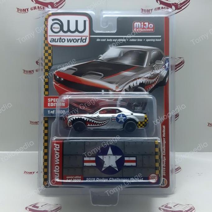 noelcuan.id / Auto World 2019 Dodge Challenger Hellcat Shark Teeth Custom Diskon