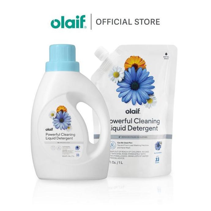 Olaif Powerful Cleaning Liquid Detergent - 1 Liter - Deterjen Laundry