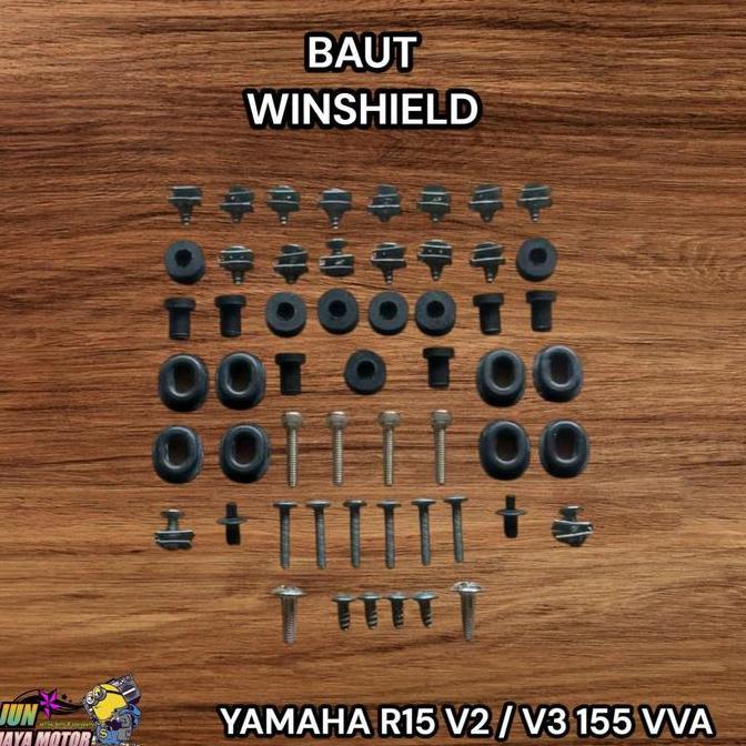 Baut Fullset Body Winshield Yamaha R15 V2 V3 155 Vva Restock