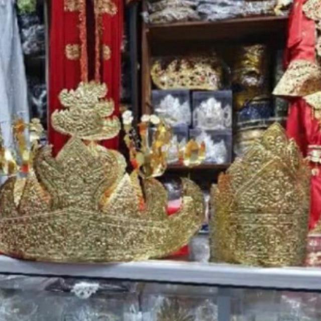 Siger Lampung Pengantin Dewasa / Mahkota Adat Lampung Dewasa / Sunting Lampung