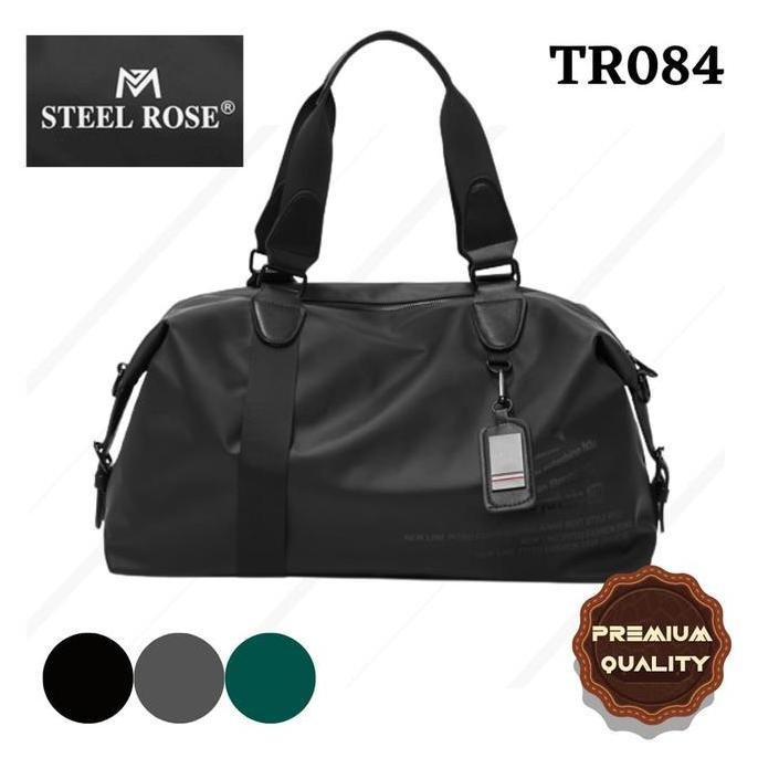 NEW TR084 - Tas Travel Jinjing Fashion Pria Wanita Anti Air Kuat Multifungsi Pakaian Gym Sport Premi