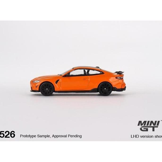 moqeelcuan / MiniGT 526 BMW M4 M-Performance (G82) Fire Orange MGT Mini GT Diecast Diskon