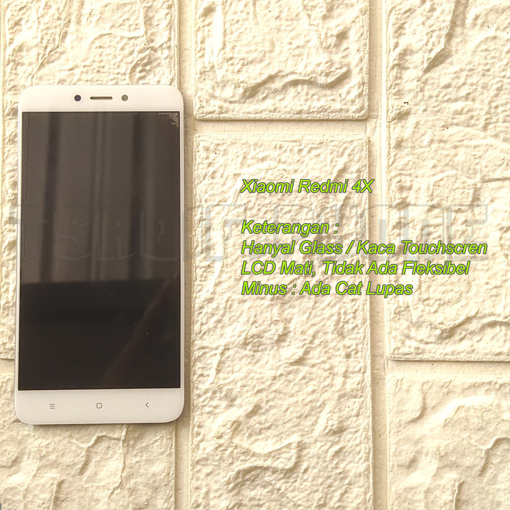 Xiaomi Redmi 4X Glass / Kaca Touchscreen Copotan