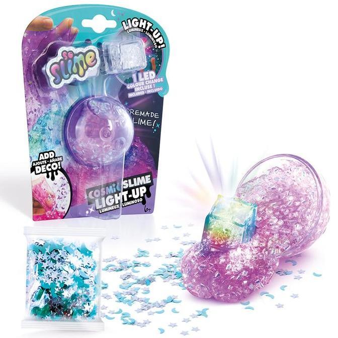 Canal Toys Light-up Cosmic Crunch 1Pack - Slime Mainan Anak DIY dengan Pernak Pernik