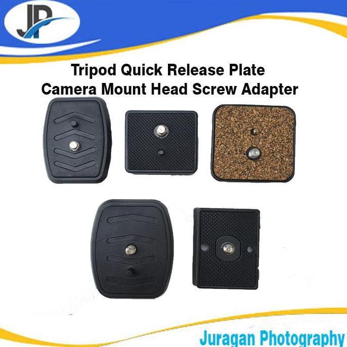 Tripod Quick Release Plate / Kepala Tripod Universal