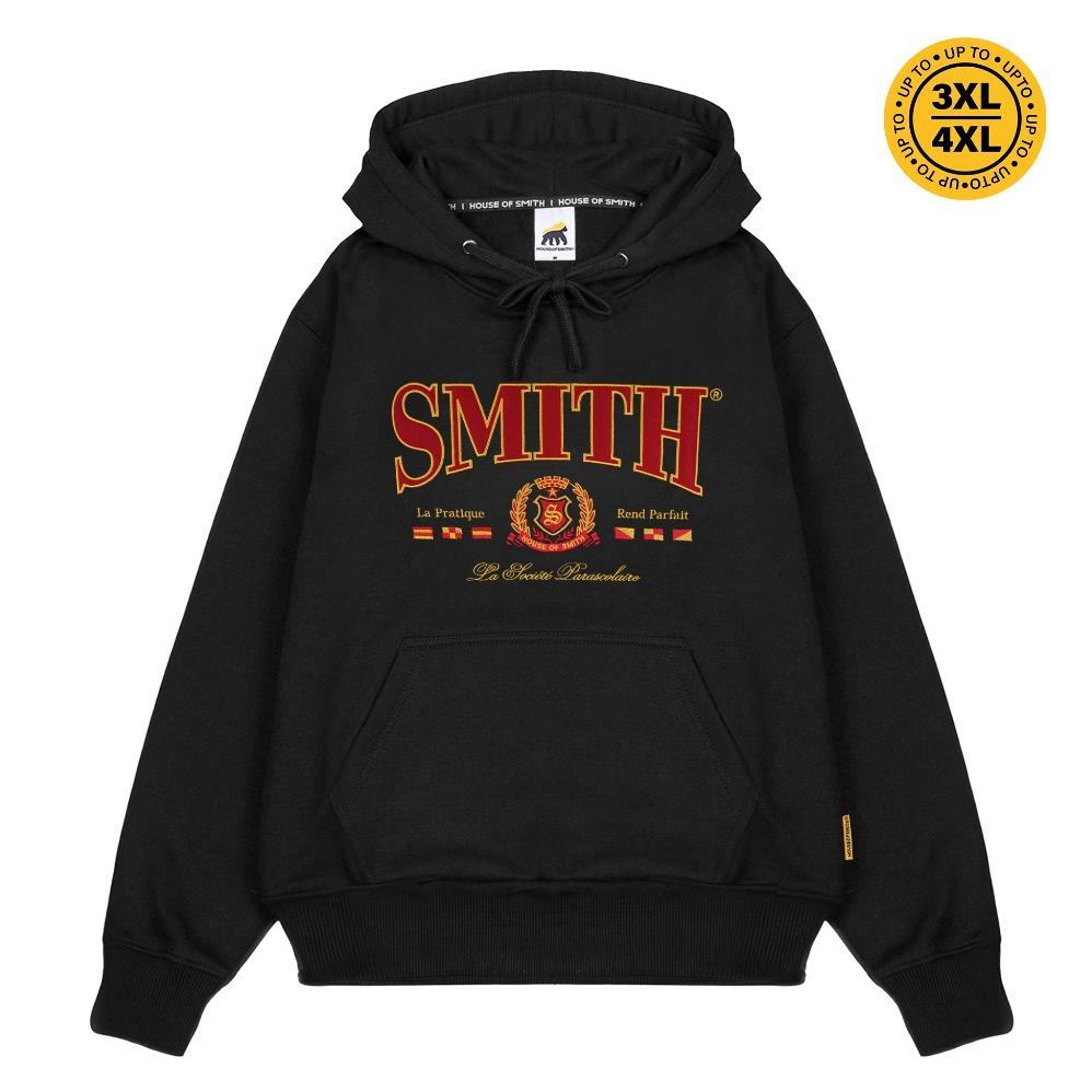 ORIGINAL House of Smith Sweater Hoodie Pria - Classic Badge Hoodie Black #5