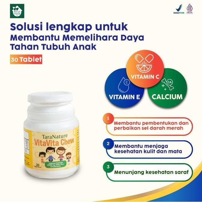 Vitavita Chew - Suplemen Untuk Mendukung Sistem Kekebalan Tubuh Anak