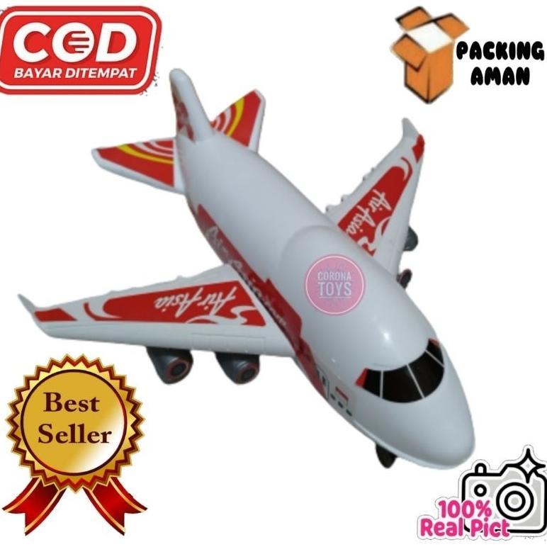 HEMAT Promo Mainan Anak Pesawat Air Asia Pesawat Terbang