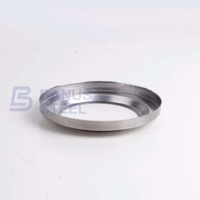Ring pipa stainless 304 2" inch ring pipa bulat stainless penutup pipa
