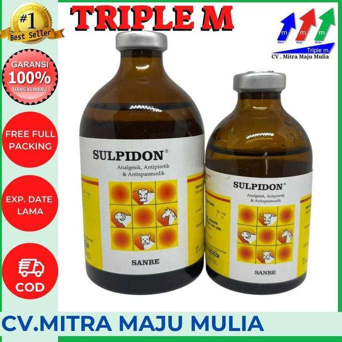 SULPIDON 50 ml & 100 ml SANBE - Obat Hewan Ternak