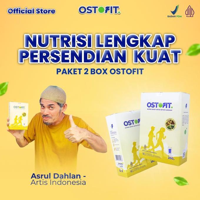 tarmijahseller - ostofit original - susu sapi & herbal alami bantu masalah tulang & sendi, nyeri lut