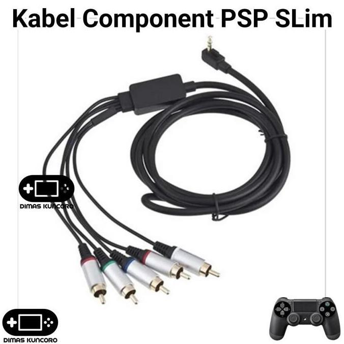 Kabel Component PSP Slim componen tv av seri psp slim 2000 3000