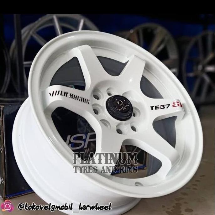 Terlaris Paket Velg Te37 Ring 15 Plus Ban 185 Ring15 Bonus Baut Free Ongkir