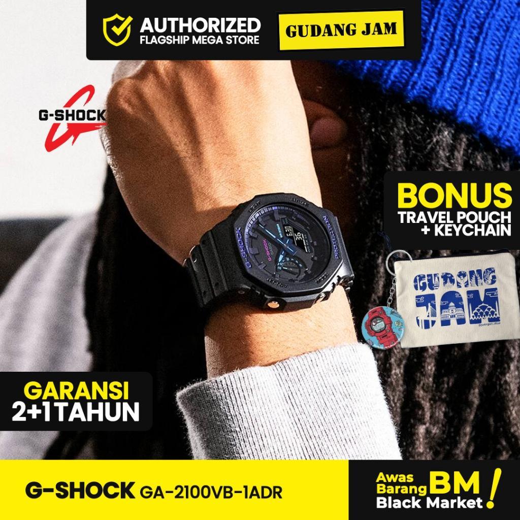 Jam Tangan G Shock Original Ga-2100Vb-1Adr Ga-2100Vb Ga-2100 Ga2100Vb Ga 2100Vb