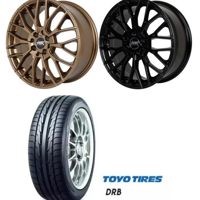 Terlaris Paket Velg Mobil Avanza Ring 17 Ban Toyo ( Isi 1 Set)