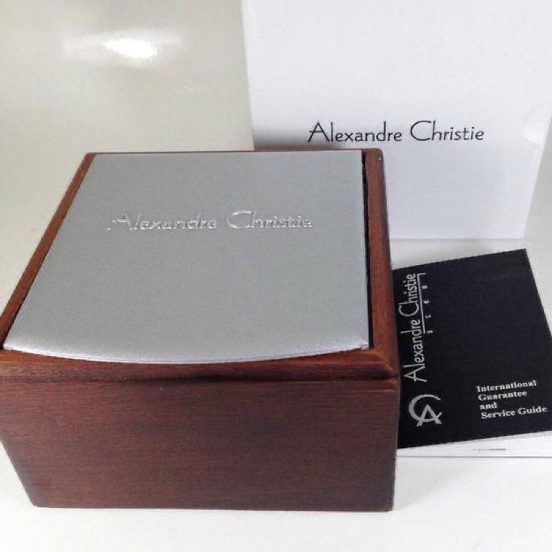 Jam Tangan Pria Alexandre Christie Classic Steel 8682 Ac8682 (Original)